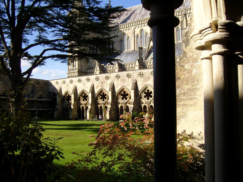 Garden stonework cloisters