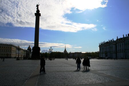 Monument palace square sky photo