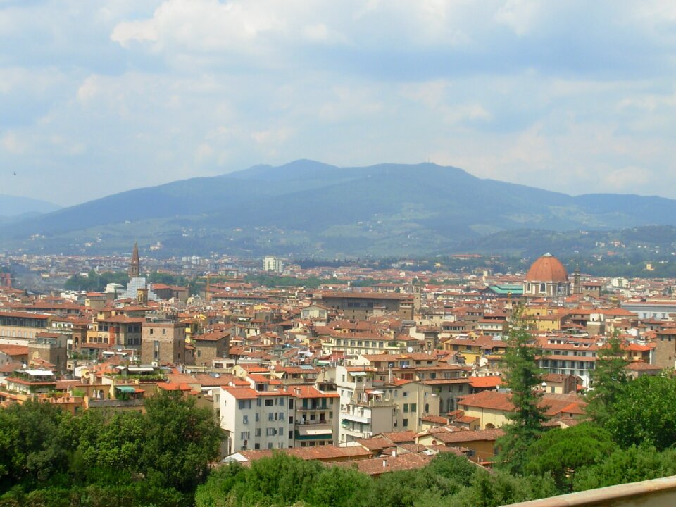 Tuscany panorama view