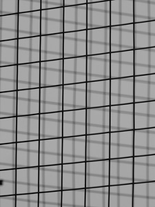 Metal wire black and white