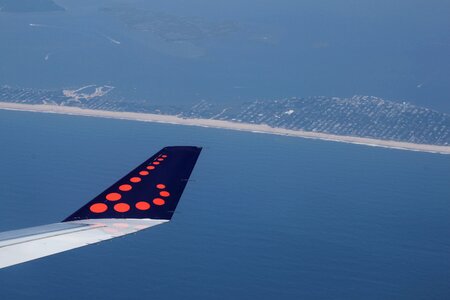 Aircraft travel sky photo