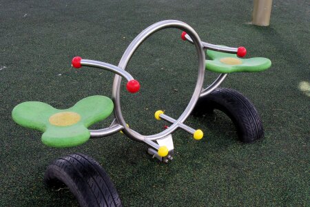 Rocking chair seat jungle gym