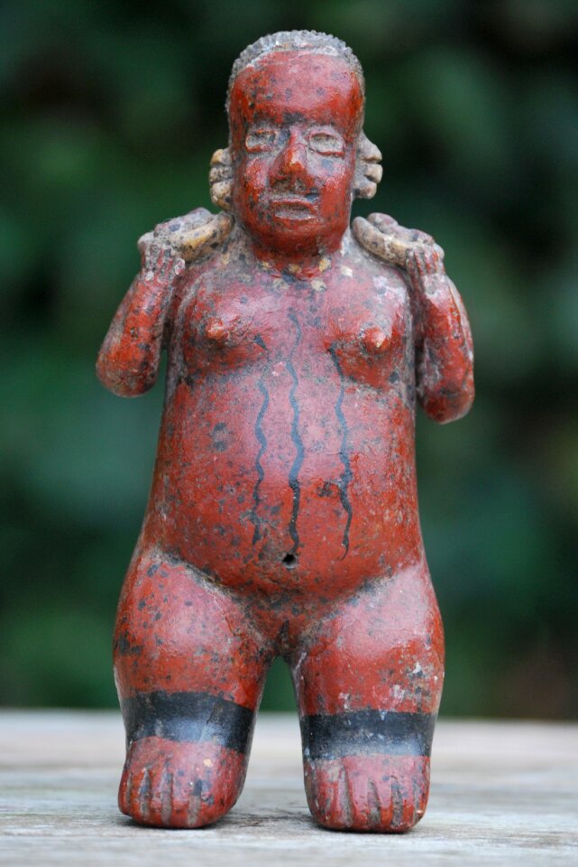 Woman fertility art