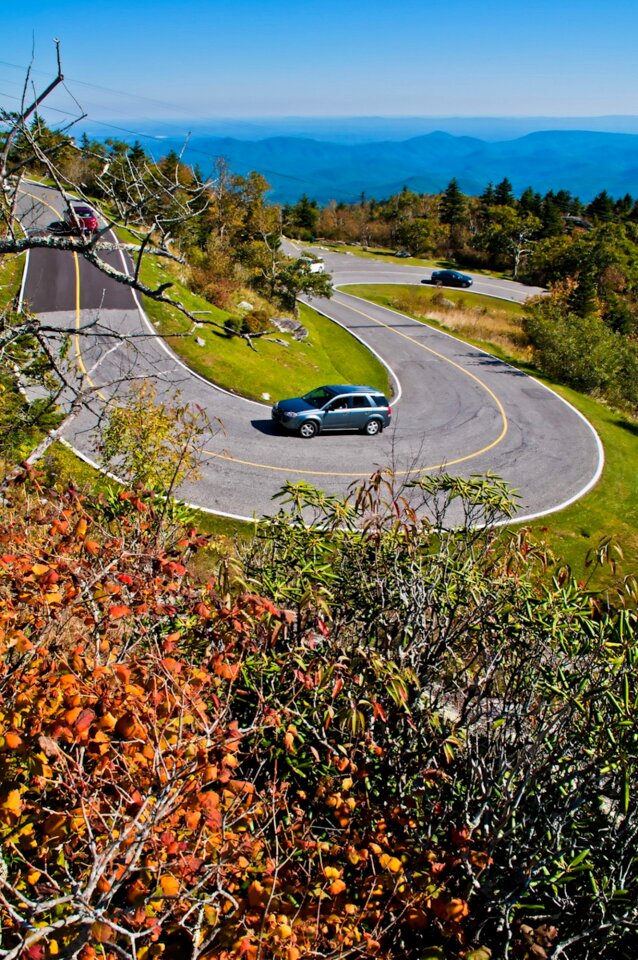 Mountains auto cars