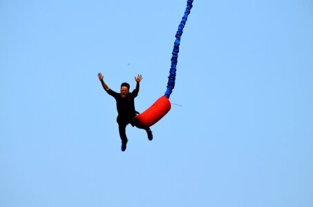 Jump danger falling