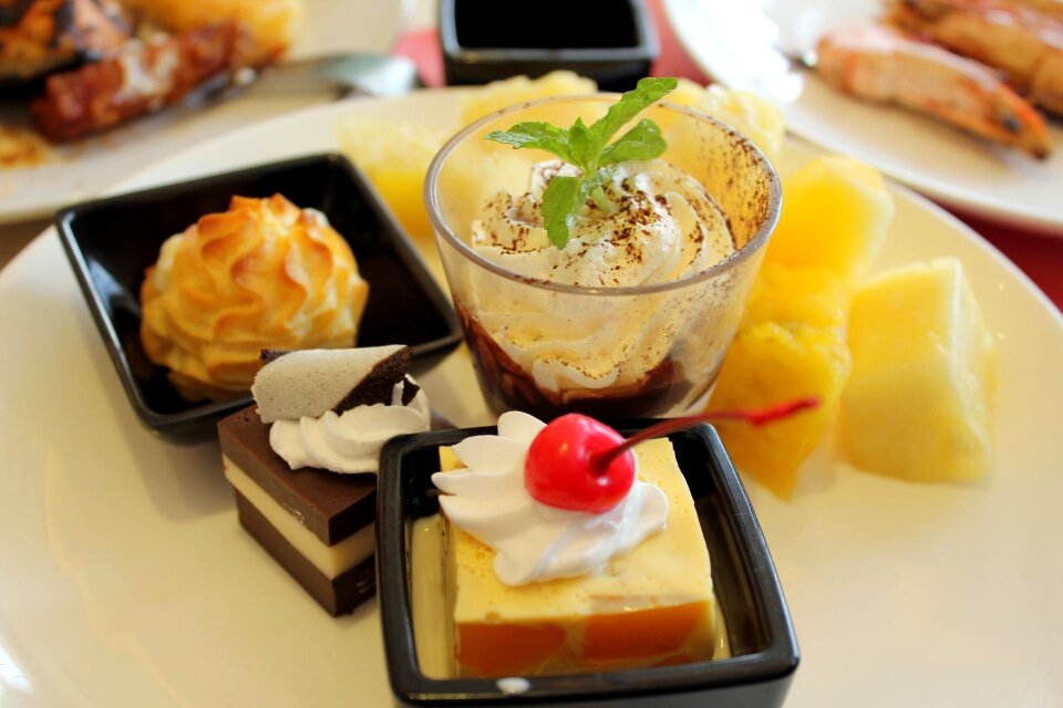 Food chocolates cakes