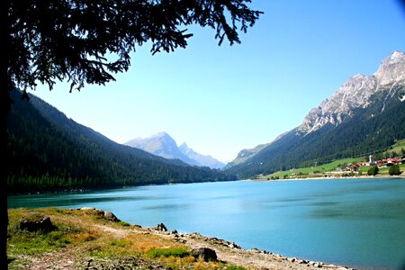 Splügen graubünden switzerland photo