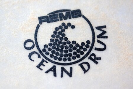 Drum leather skin printed