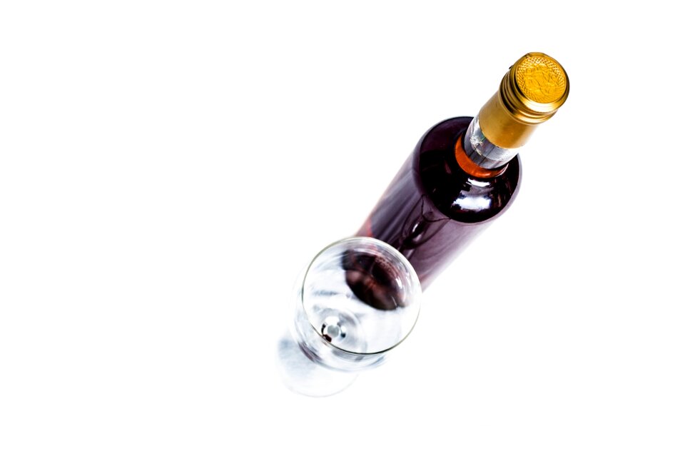 New year glass