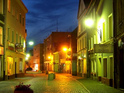 Road panorama view