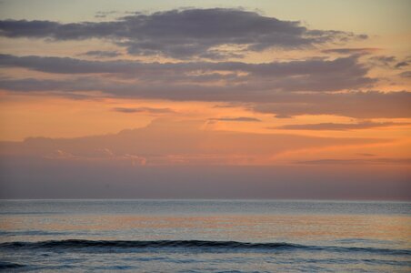 Sky wave the coast photo