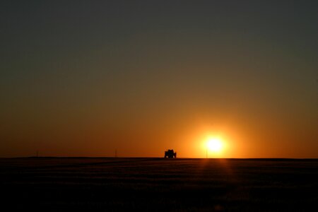 Beauce tractor horizon photo