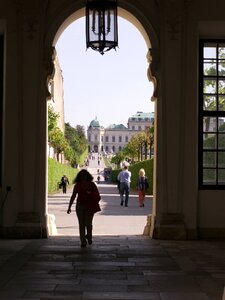 Belvedere baroque austria photo