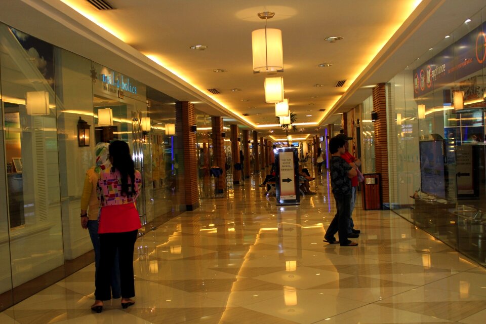 Shopping lights pattern