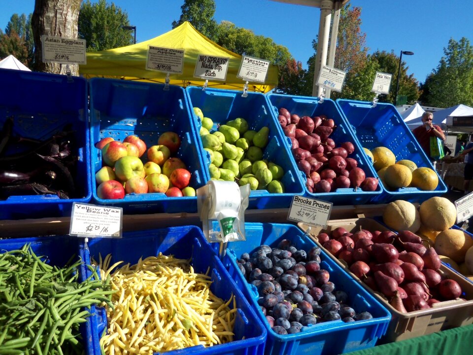 Veggies fruit pears