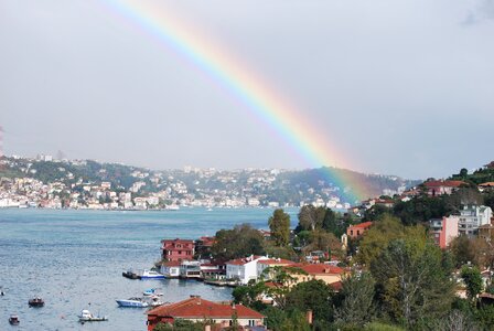 Bosphorus rainbow çengelköy