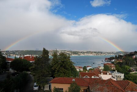 Bosphorus rainbow çengelköy