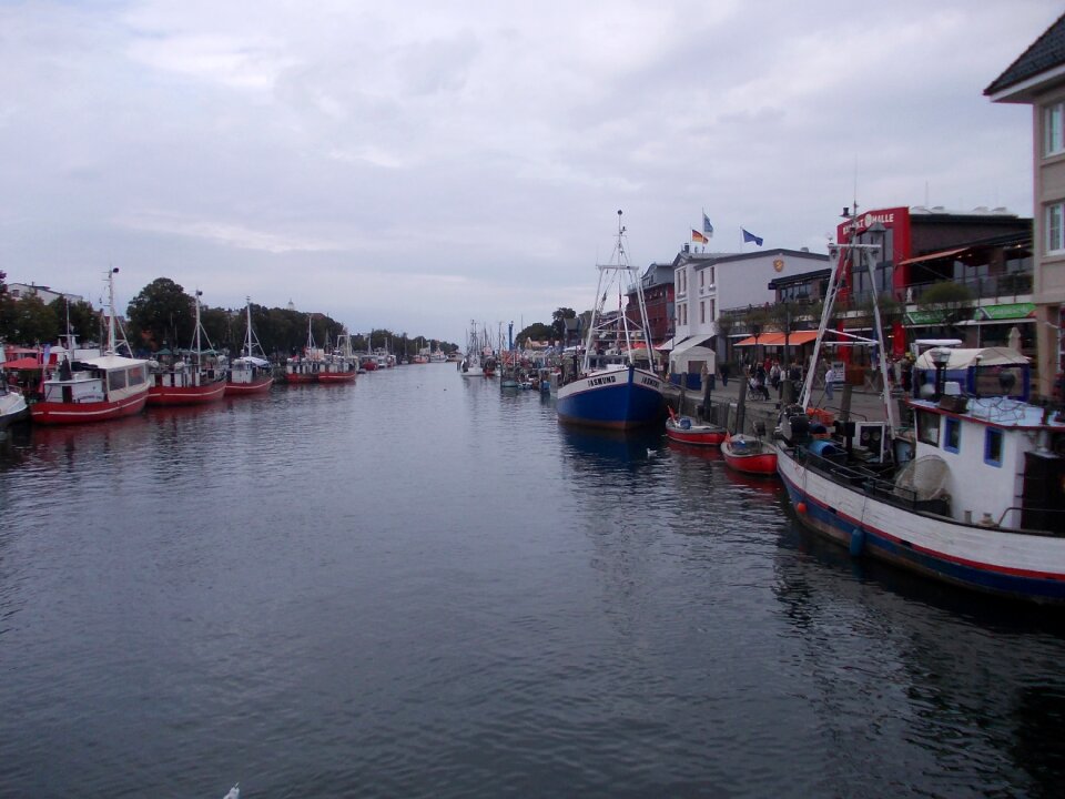 Ship fishing boat abendstimmung