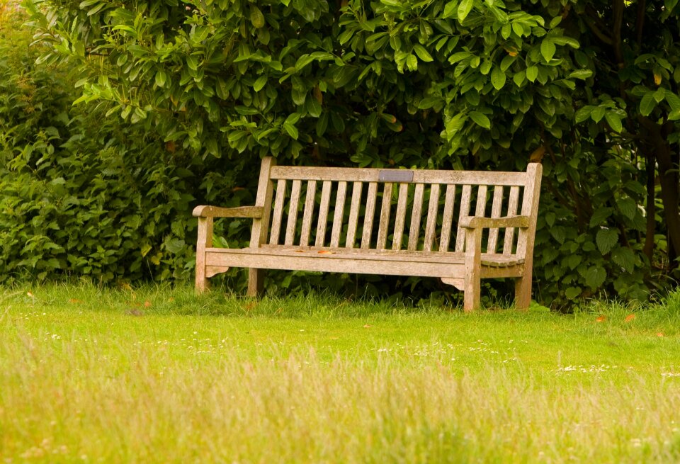 Wood wooden seat