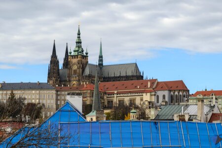 Architecture st vitus cathedral sky photo