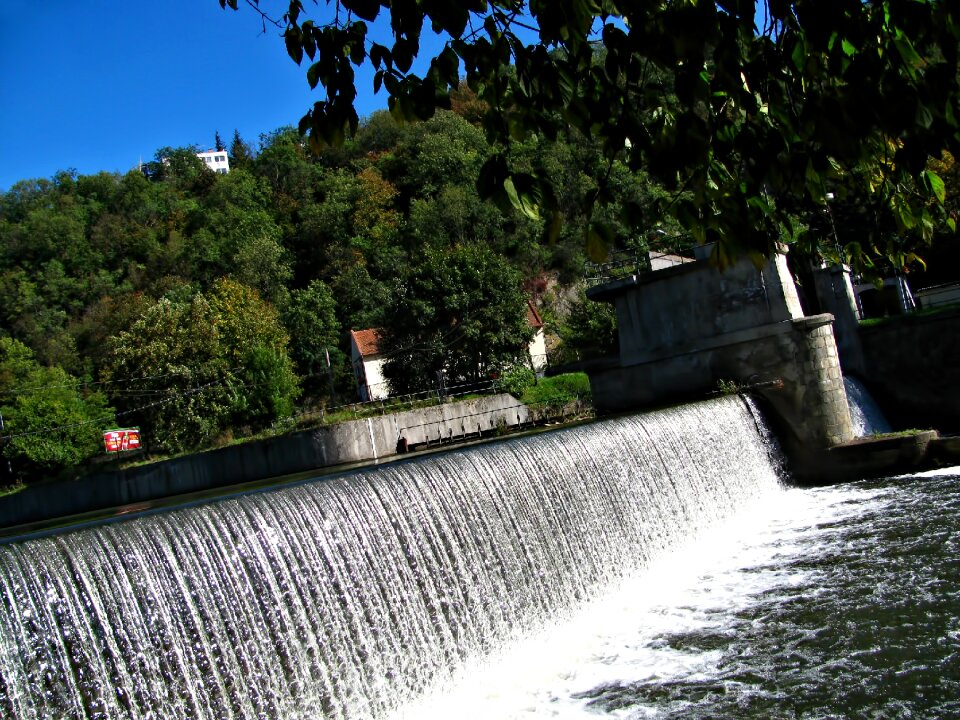 Nature liquid flowing