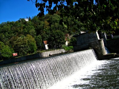 Nature liquid flowing photo