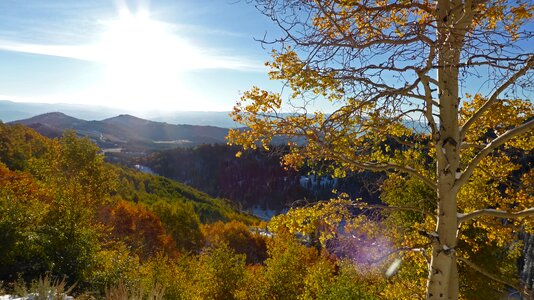 Landscape outside scene photo