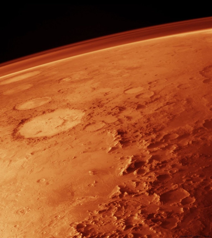Red planet space space travel