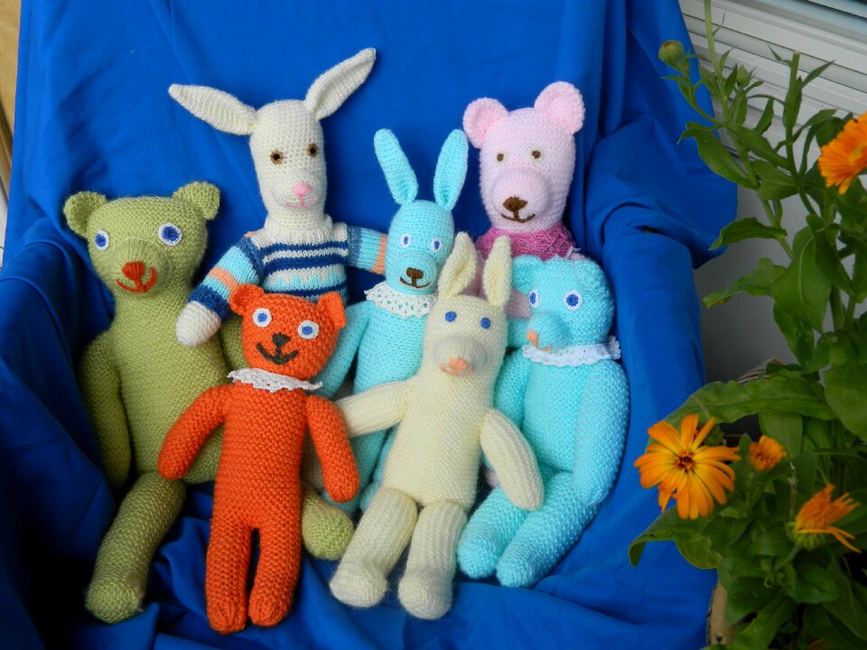 Doll pehmoeläin craft
