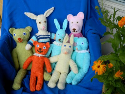 Doll pehmoeläin craft