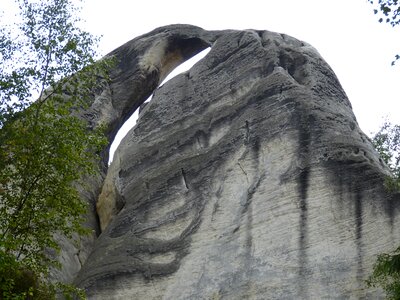 Poland geology rock wall