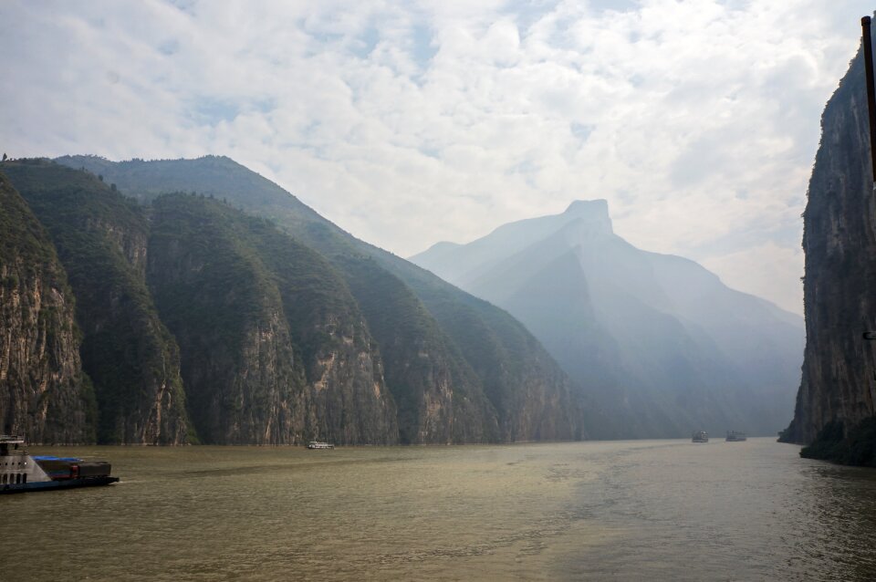 China yangtze river landscape