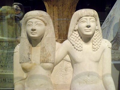 Egyptian museum torino egyptian statues