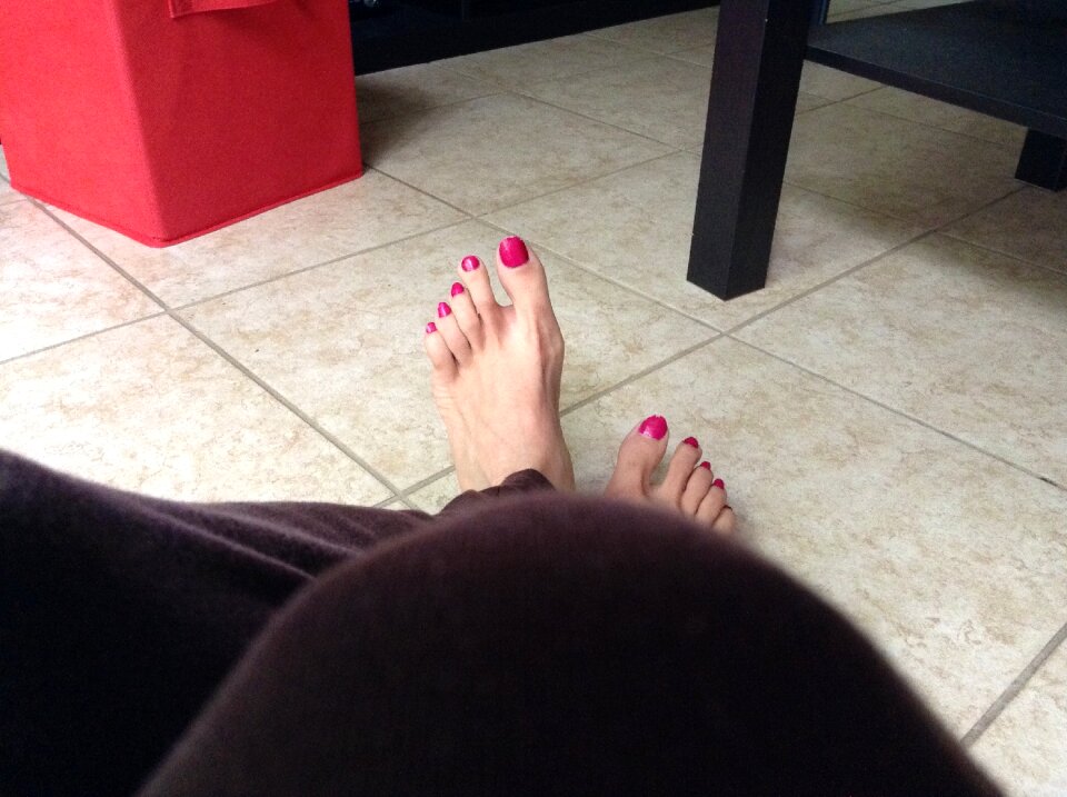 Girl barefoot female