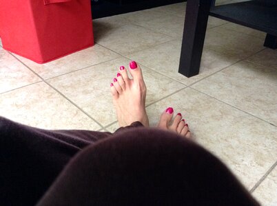 Girl barefoot female