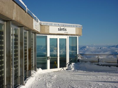 Panorama switzerland säntis swiss alps