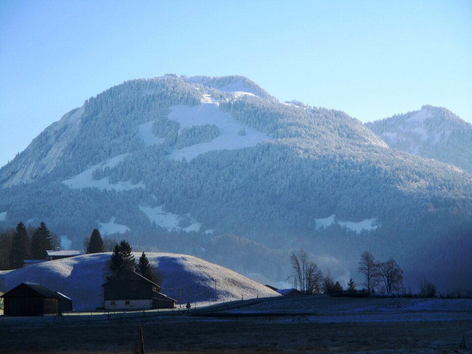 Vorarlberg winter snow
