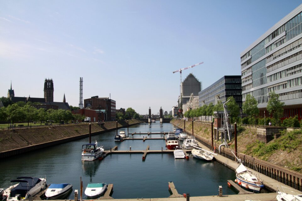 Duisburg germany riverside