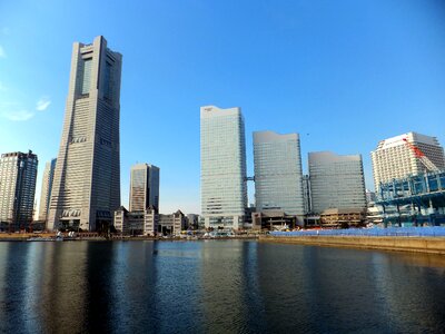 Minatomirai minatomirai in winter yokohama minatomirai