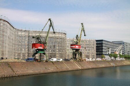 Duisburg germany riverside