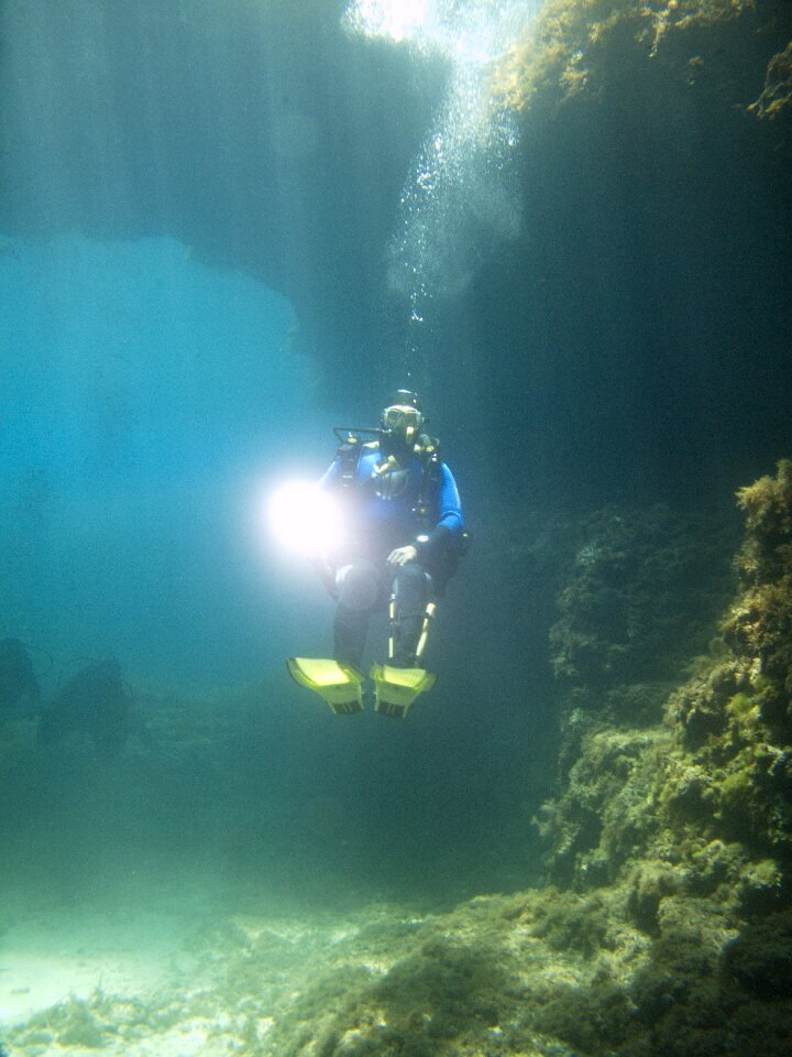 Mittelmeehr grotto light