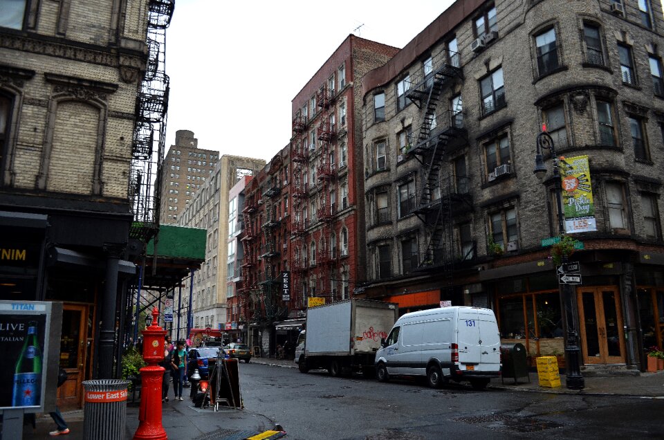 Street manhattan downtown