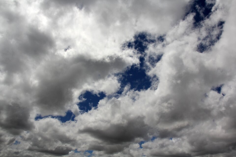 Summer clouds clouds form blue