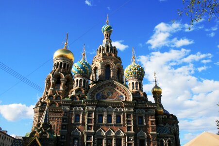 Architecture towers domes photo