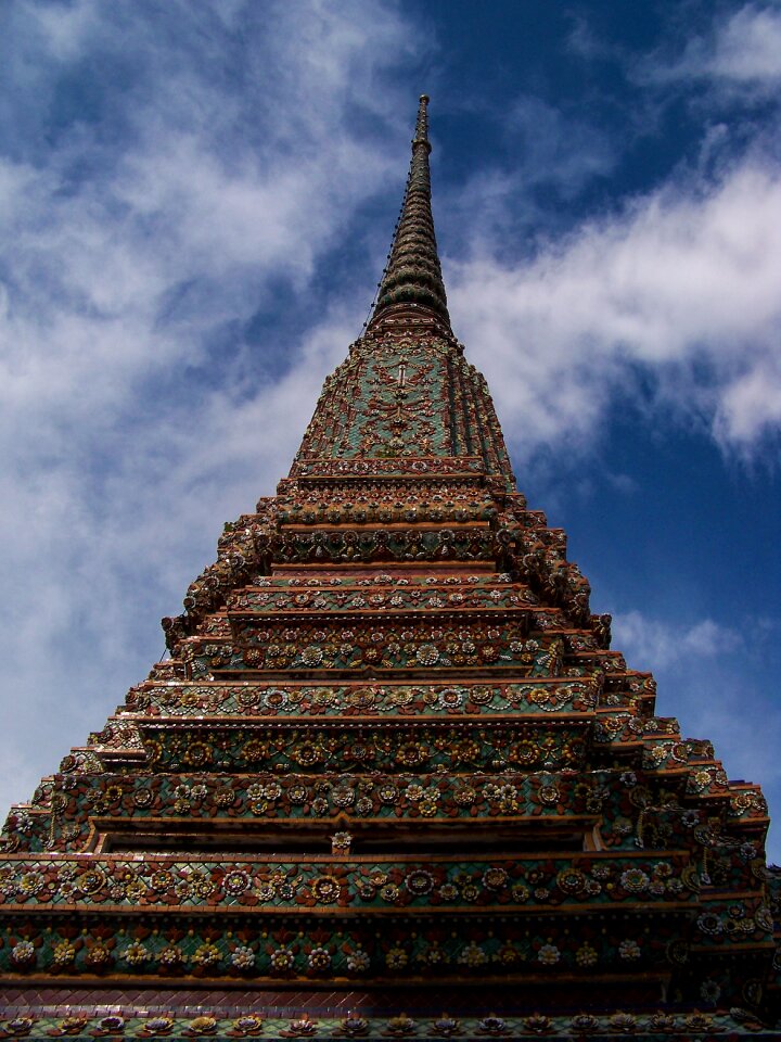 Buddhism tower culture photo