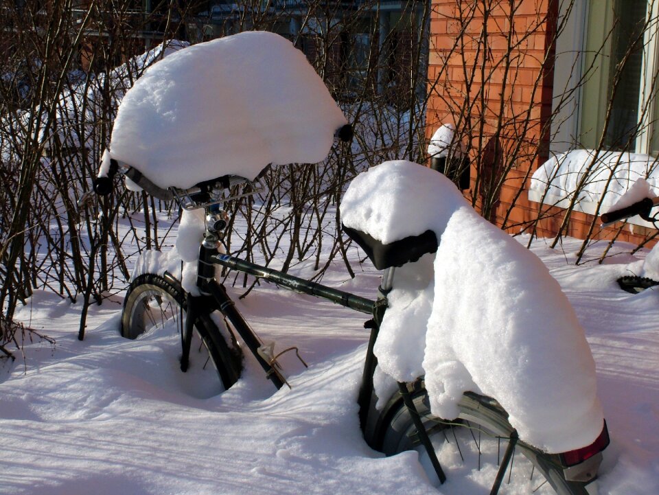 Snow cover winter
