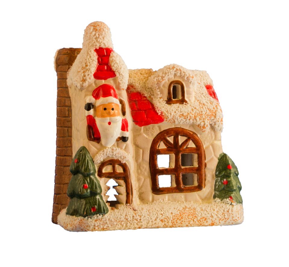 Santa claus christmas deco