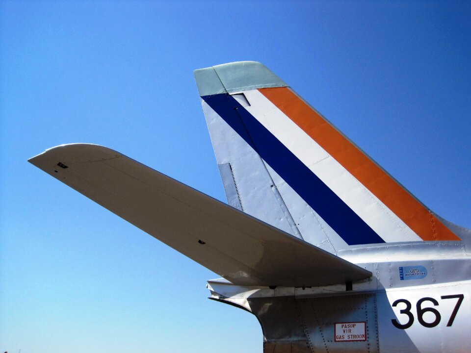 Tailplane flag colors