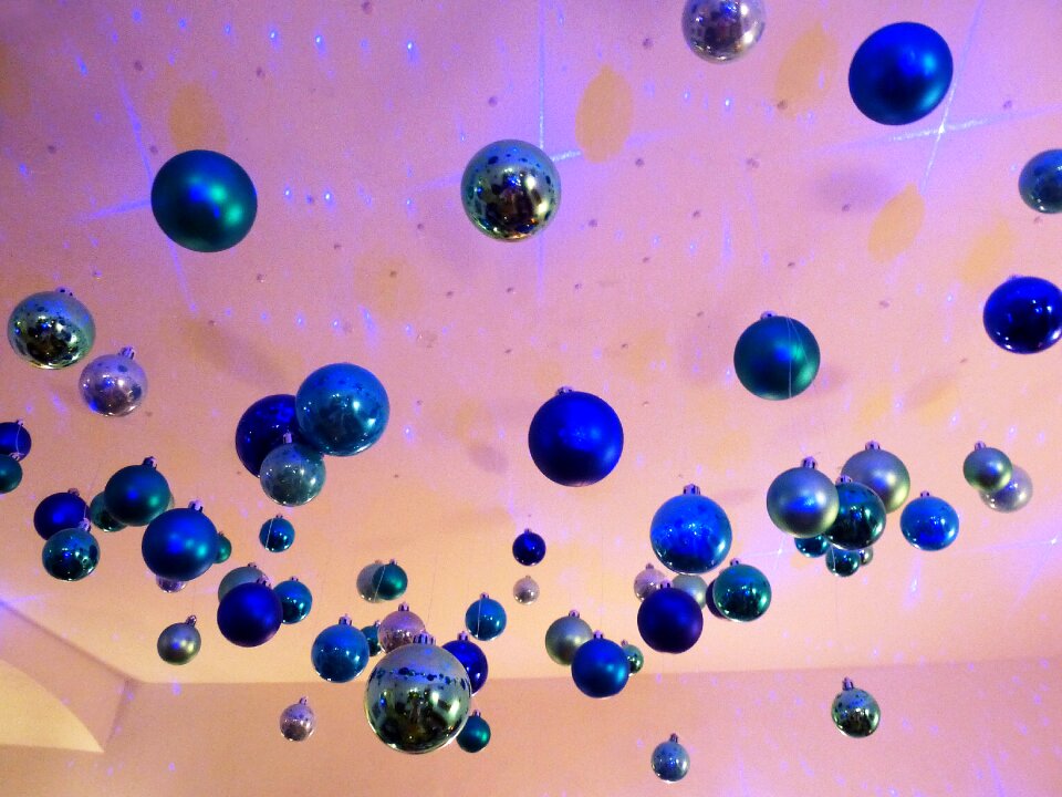 Blue turquoise glass