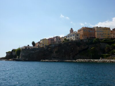 Bastia village france photo